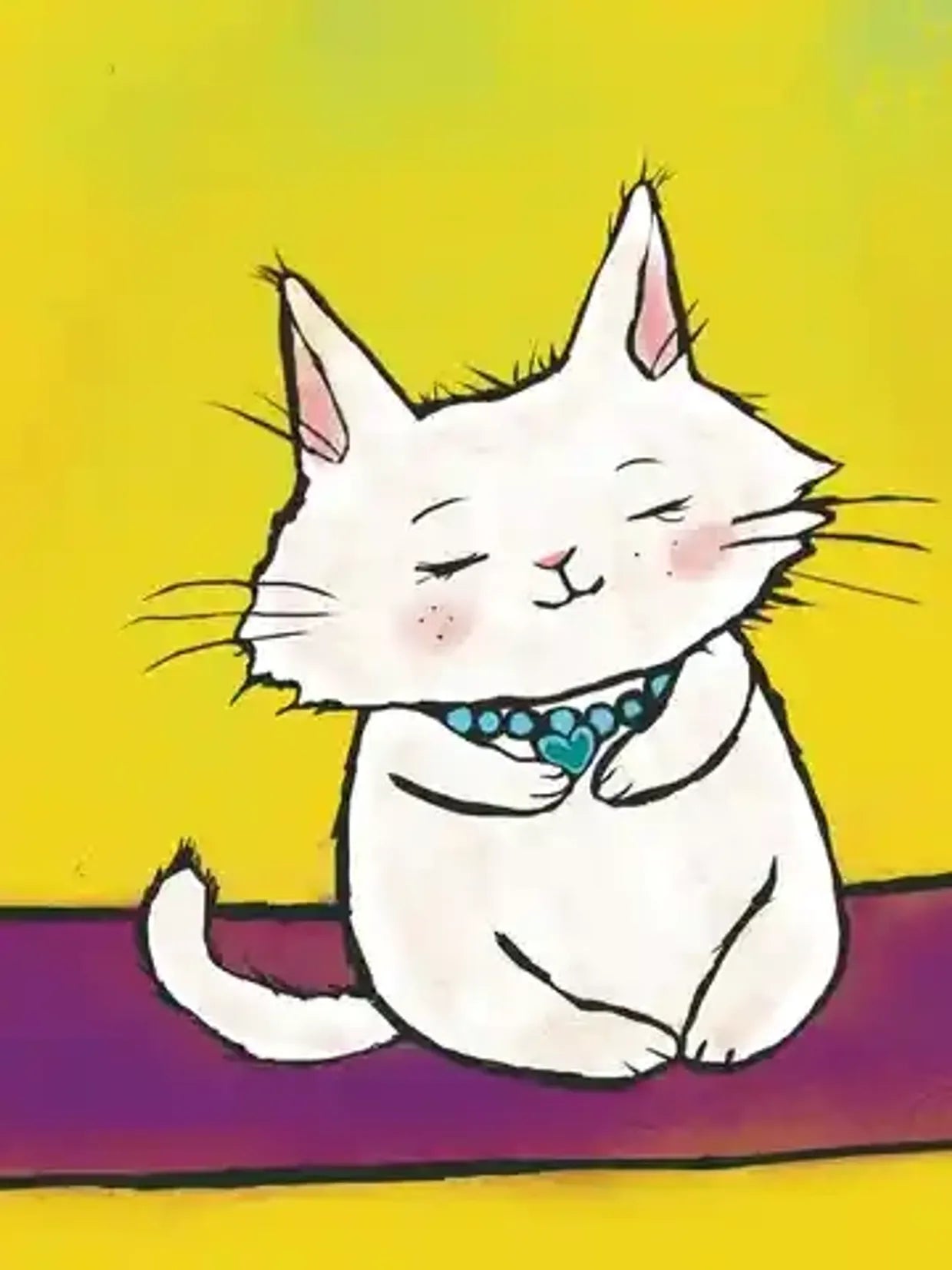 Children's Book: Miss Mittens Learns to Meditate