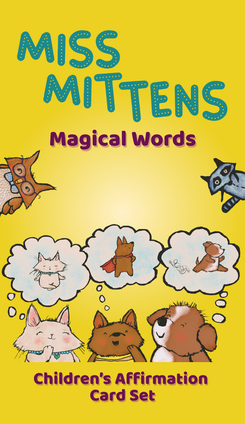 Miss Mittens Learns to Meditate Affirmation Cards